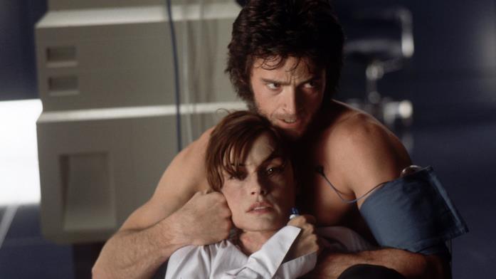 X-Men è la prima apparizione cinematografica del mitico Wolverine Hugh Jackman e Famke Janssen come Wolverine e Jean Grey in X-Men