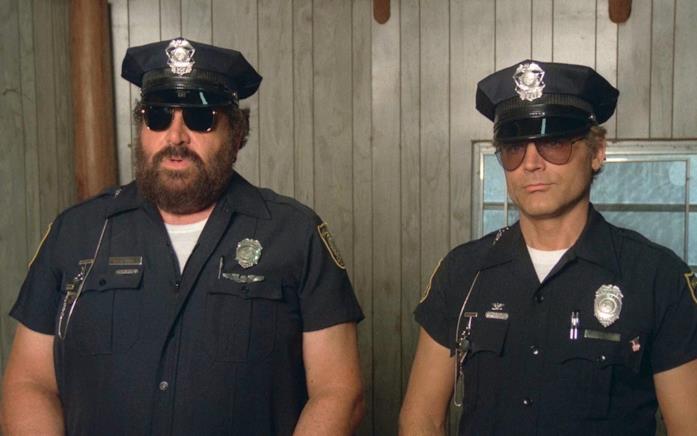 Bud Spencer e Terence Hill in una scena del film