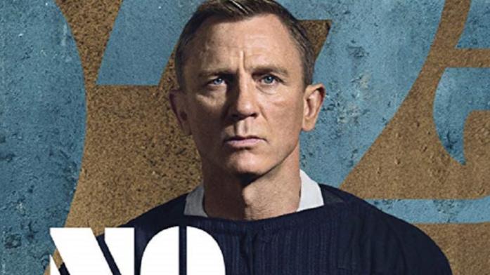 Primo piano di Daniel Craig come James Bond