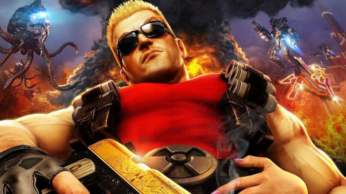 Immagine disegnata di Duke Nukem tratta dal videogioco