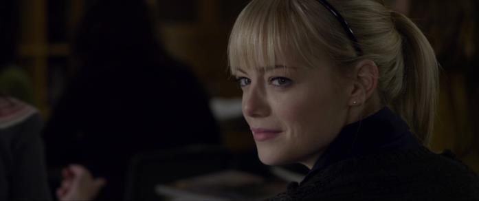 Emma Stone è Gwen in The Amazing Spider-Man Emma Stone interpreta Gwen in The Amazing Spider-Man