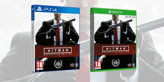 Hitman: Definitive Edition nei negozi dal 18 maggio su PS4 e Xbox One Hitman: Definitive Edition uscirà su PS4 e Xbox One: le boxart