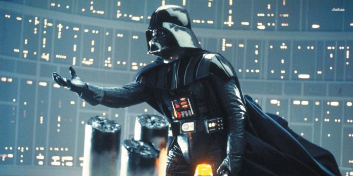 Darth Vader dentro la Morte Nera
