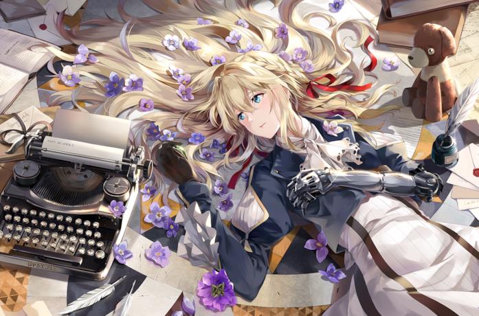 Un'immagine di Violet Evergarden
