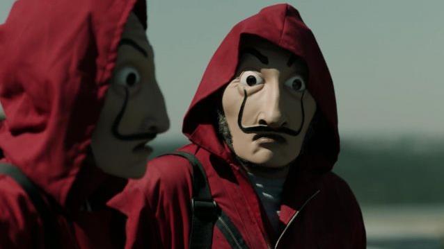 La casa di carta rende omaggio al celebre pittore spagnolo I rapinatori indossa la maschera