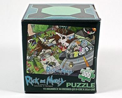 Loot Crate May 2015 Rick and Morty 11in X 14in 300pc Puzzle by Cardinal Industries