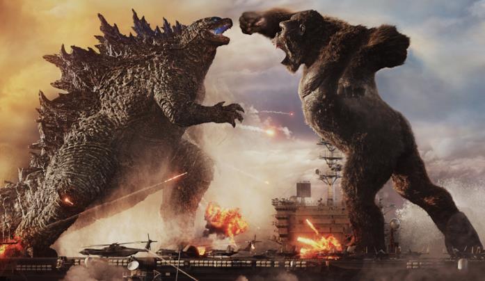 I due titani Godzilla e Kong