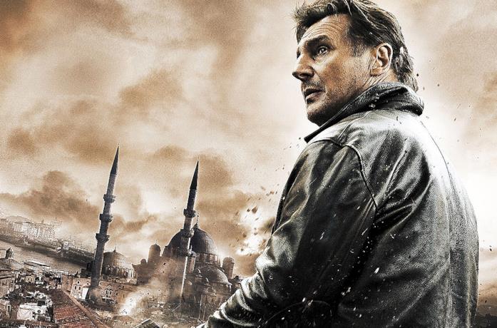 Liam Neeson in una scena del film