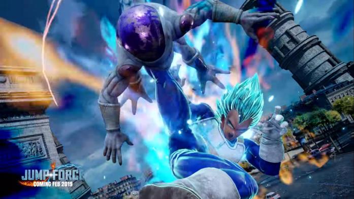 Vegeta Super Saiyan Blue Jump Force Vegeta vs Freezer Jump Force