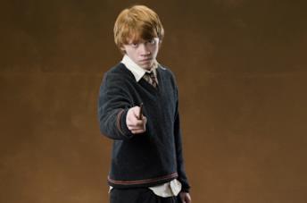 Ruper Grint in una foto promozionale di Harry Potter e l'ordine della fenice