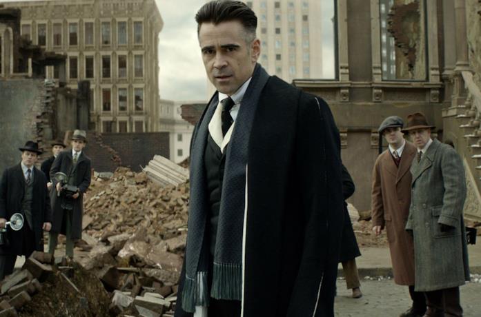 Colin Farrell è Percival Graves in una scena di Animali fantastici e dove trovarli