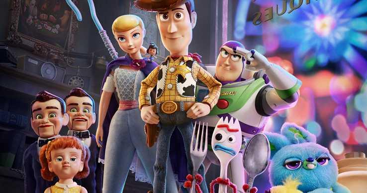 Campo medio dei protagonisti di Toy Story 4