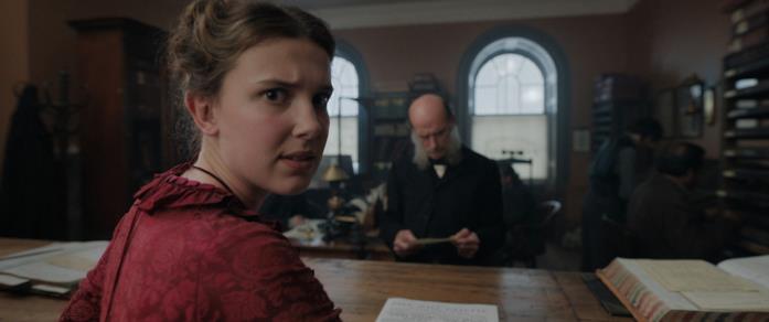 Enola Holmes Una scena di Enola Holmes