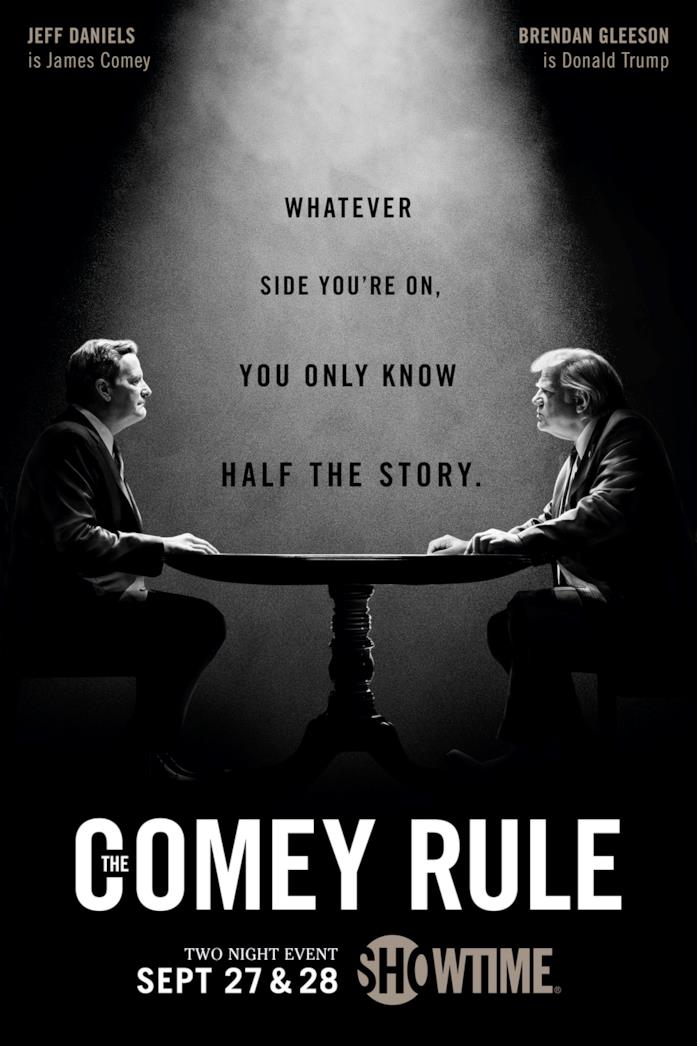The Comey Rule, trailer e poster Jeff Daniels e Brendan Gleeson nel poster di The Comey Rule