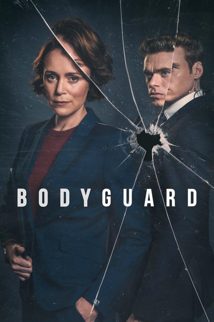 Il poster di Bodyguard Primo piano di Richard Madden e Keeley Hawes