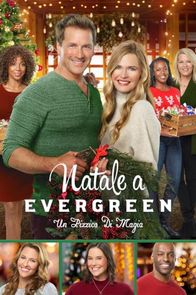 Poster Natale a Evergreen: Un pizzico di magia