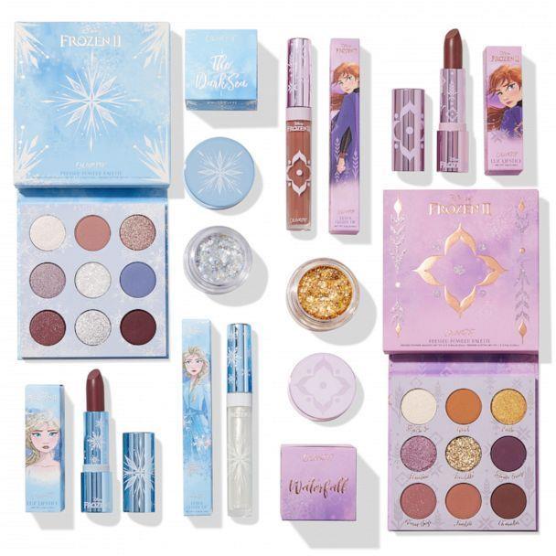 Frozen 2 make up collection Frozen 2 x Colourpop make up collection