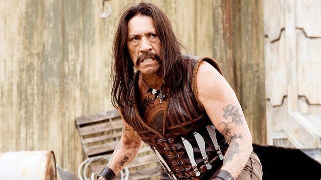 Danny Trejo in una scena del film Machete