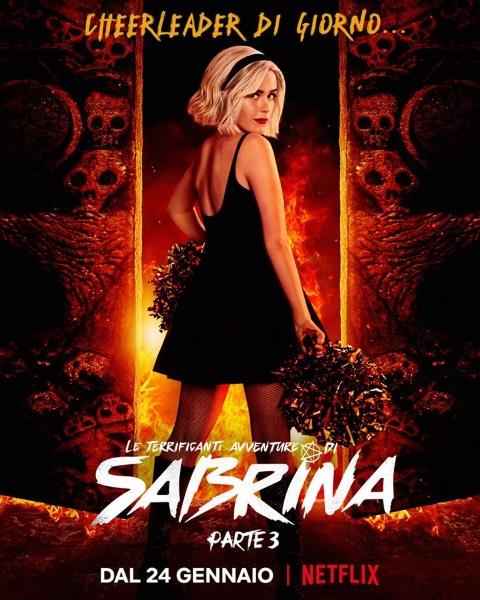 Le Terrificanti Avventure di Sabrina 3 in uscita il 24 gennaio 2020 Le Terrificanti Avventure di Sabrina 3, il poster dei nuovi episodi su Netflix