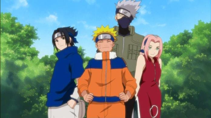 Naruto protagonisti Naruto squadra 7