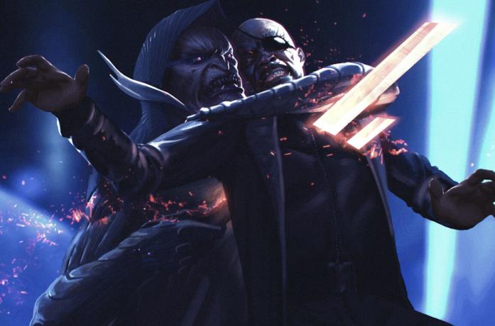 La concept art dell'artista Stephen Schirle