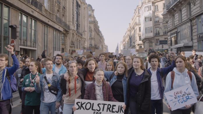 I am Greta - la manifestazione Greta in corteo per le strade del Belgio