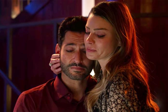 Lucifer e Chloe si dicono addio Una scena dal finale di Lucifer con l'addio tra il diavolo e Chloe