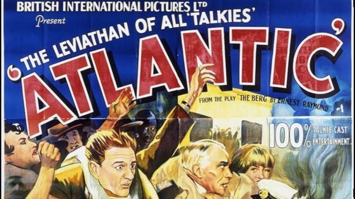 La locandina del film Atlantic Il film Atlantic è ispirato alla tragedia del Titanic