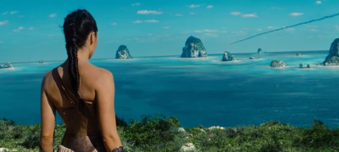 Wonder Woman Diana Prince assiste all'attacco