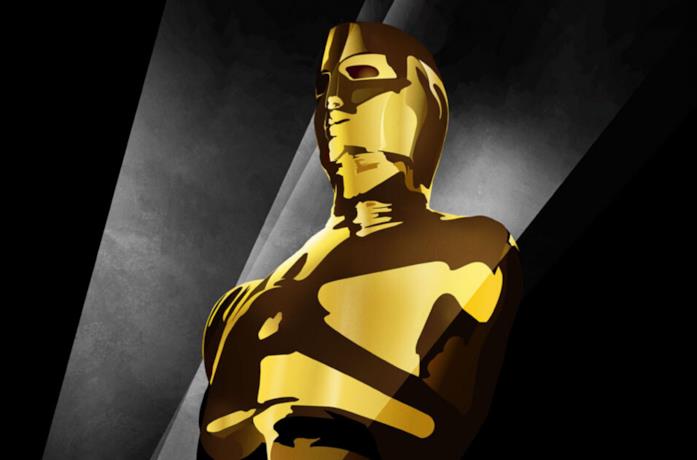 Un dettaglio del poster della Notte degli Oscar 84