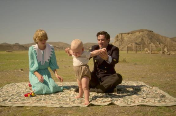Una scena di The Crown 4