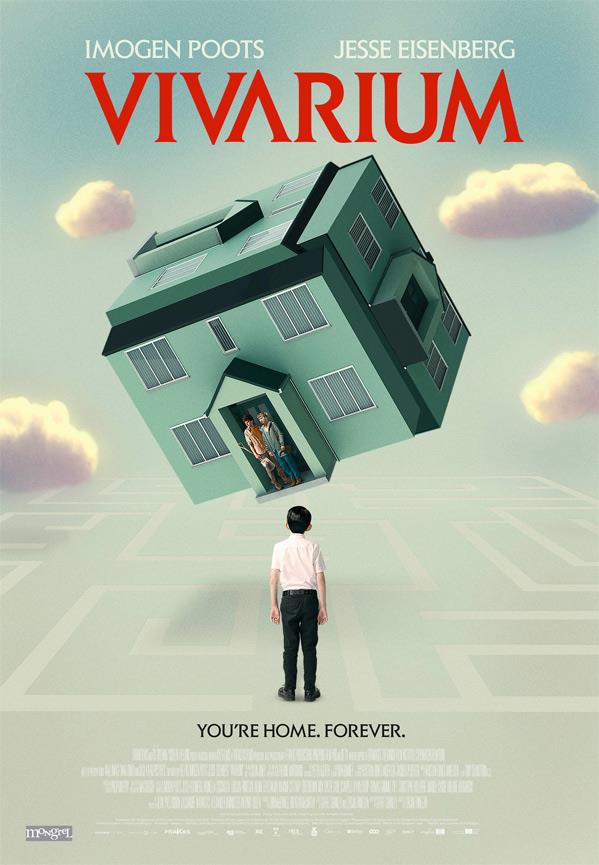 Il poster ufficiale di Vivarium La locandina del film fantascientifico Vivarium