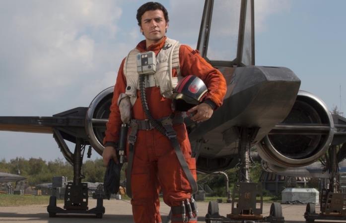 Oscar Isaac in Star Wars: Episode VII - The Force Awakens Star Wars - Il risveglio della Forza