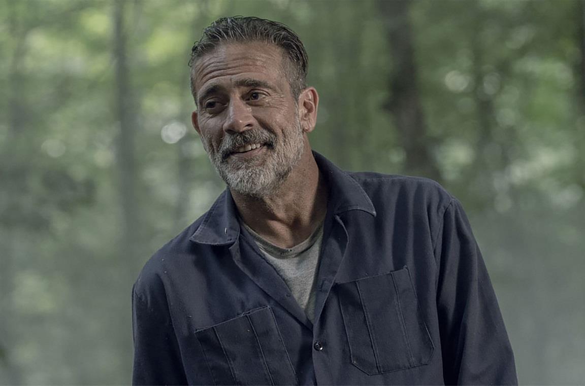 L'attore Jeffrey Dean Morgan è Negan in The Walking Dead