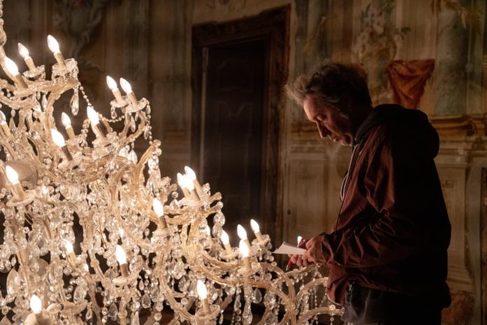 È stata la mano di Dio Paolo Sorrentino sul set
