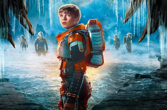 La locandina ufficiale di Lost in Space 2