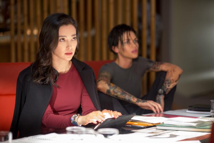 Le attrici Li Bingbing e Ruby Rose ìLi Bingbing e Ruby Rose