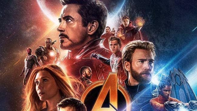 Gli eroi Marvel in un poster di Avengers: Infinity War