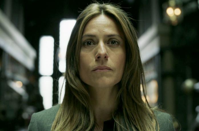 Itziar Ituño recita nel ruolo di Raquel/Lisbona Itziar Ituño in una scena de La Casa di Carta