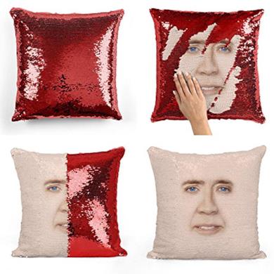 Nicolas Cage Cuscino