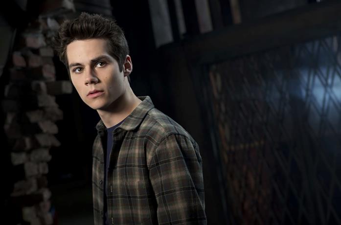 Dylan O'Brien in una foto promozionale per Teen Wolf