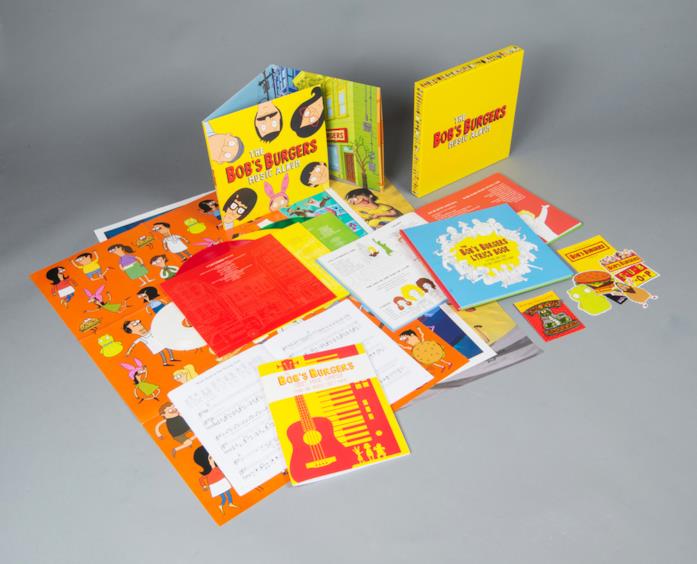 The Bob’s Burgers Music Album: il box set deluxe I contenuti del Deluxe Box Set di The Bob’s Burgers Music Album