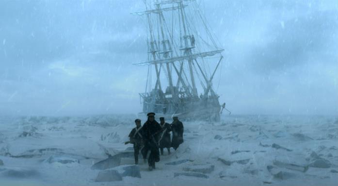 Un'immagine presa dalla prima stagione di The Terror