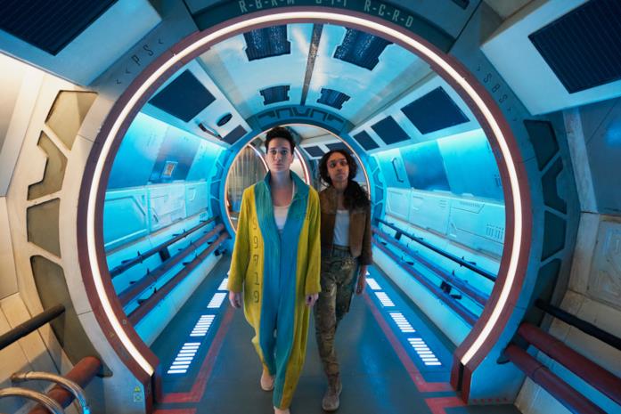 Una scena di Intergalactic Il cast di Intergalactic