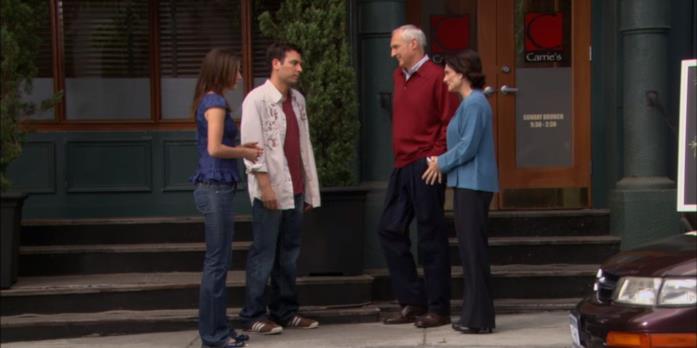 I genitori di Ted gli nascondono il divorzio Il cast di How I Met Your Mother