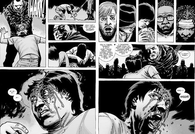 La morte di Glenn in The Walking Dead Ecco come muore Glenn nei fumetti di The Walking Dead