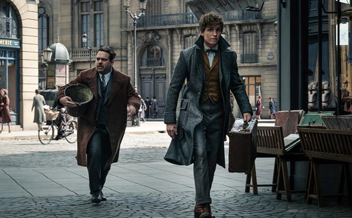 Newt e Jacob in Animail Fantastici 2