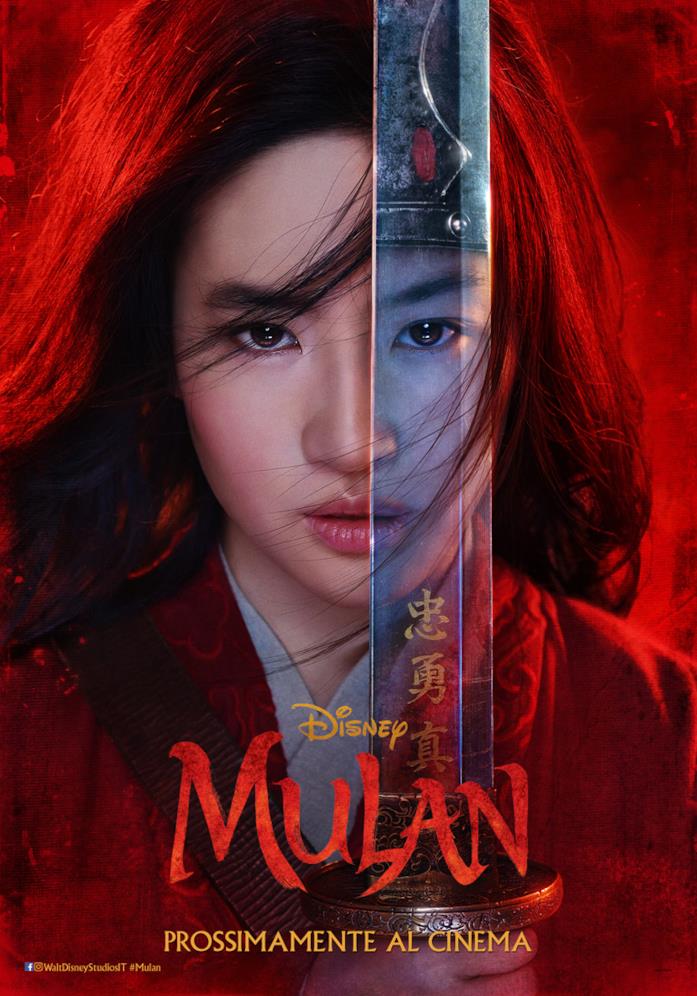 Il poster ufficiale italiano di Mulan La locandina del live-action di Mulan