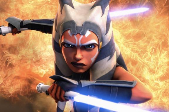 Ahsoka Tano tra le fiamme
