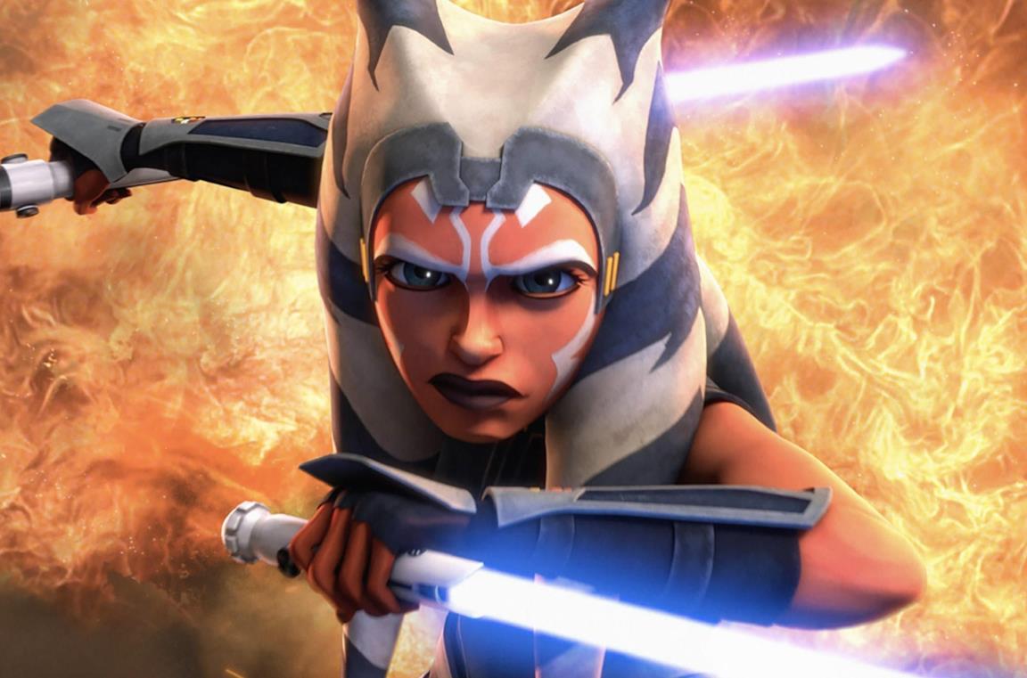 Ahsoka Tano tra le fiamme